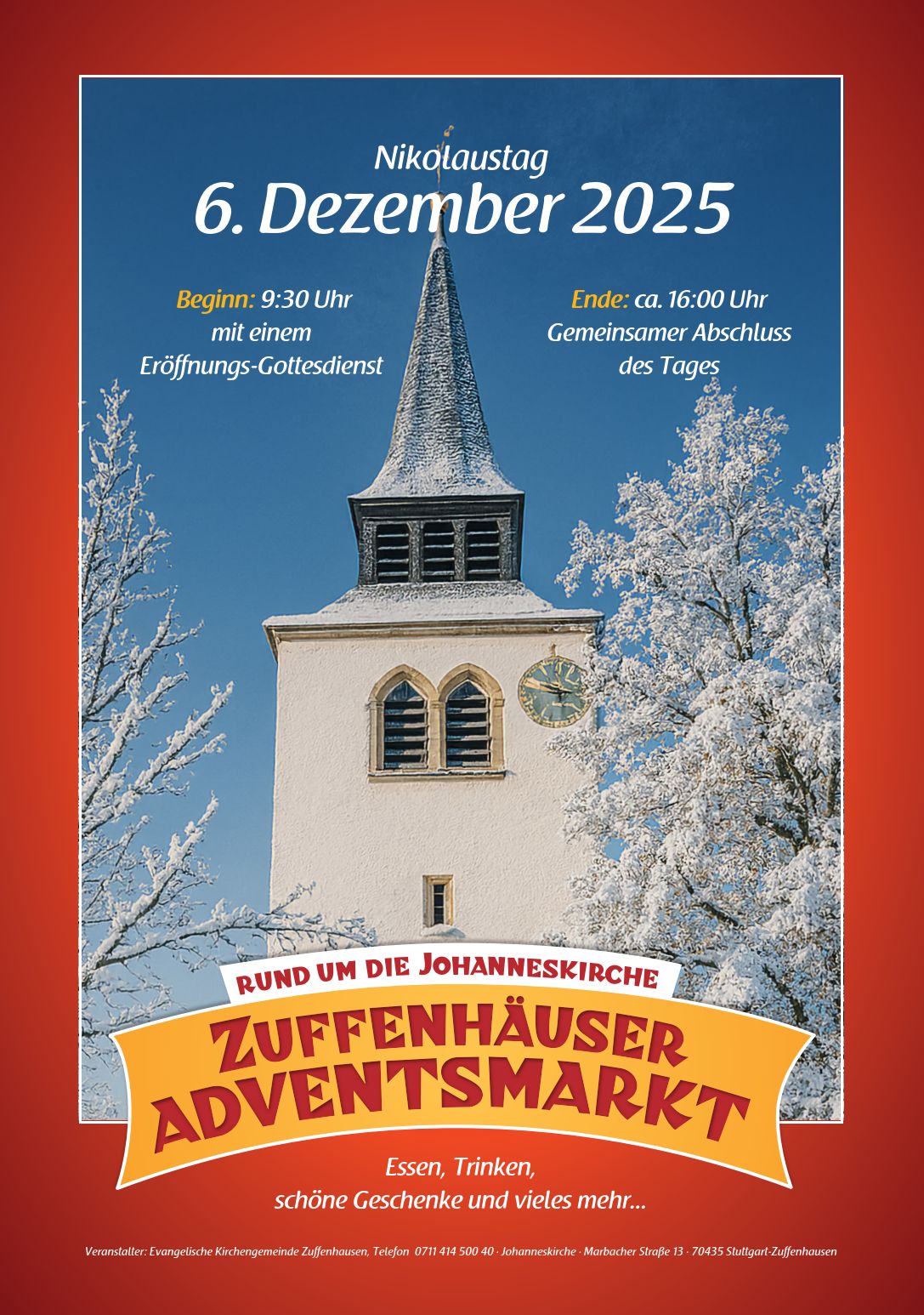 Adventsmarkt 2025 Flyer